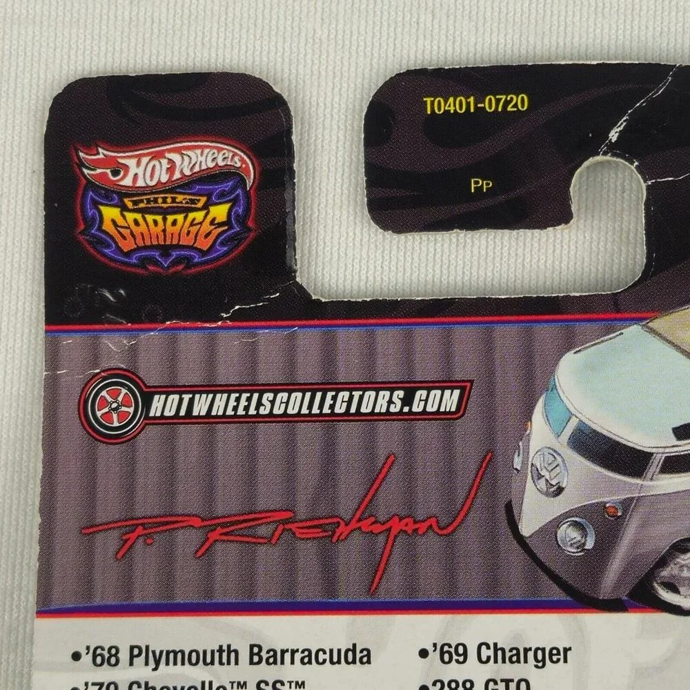 HOT WHEELS PHIL'S GARAGE 8 CRATE REAL RIDERS 2/39 - (K232)